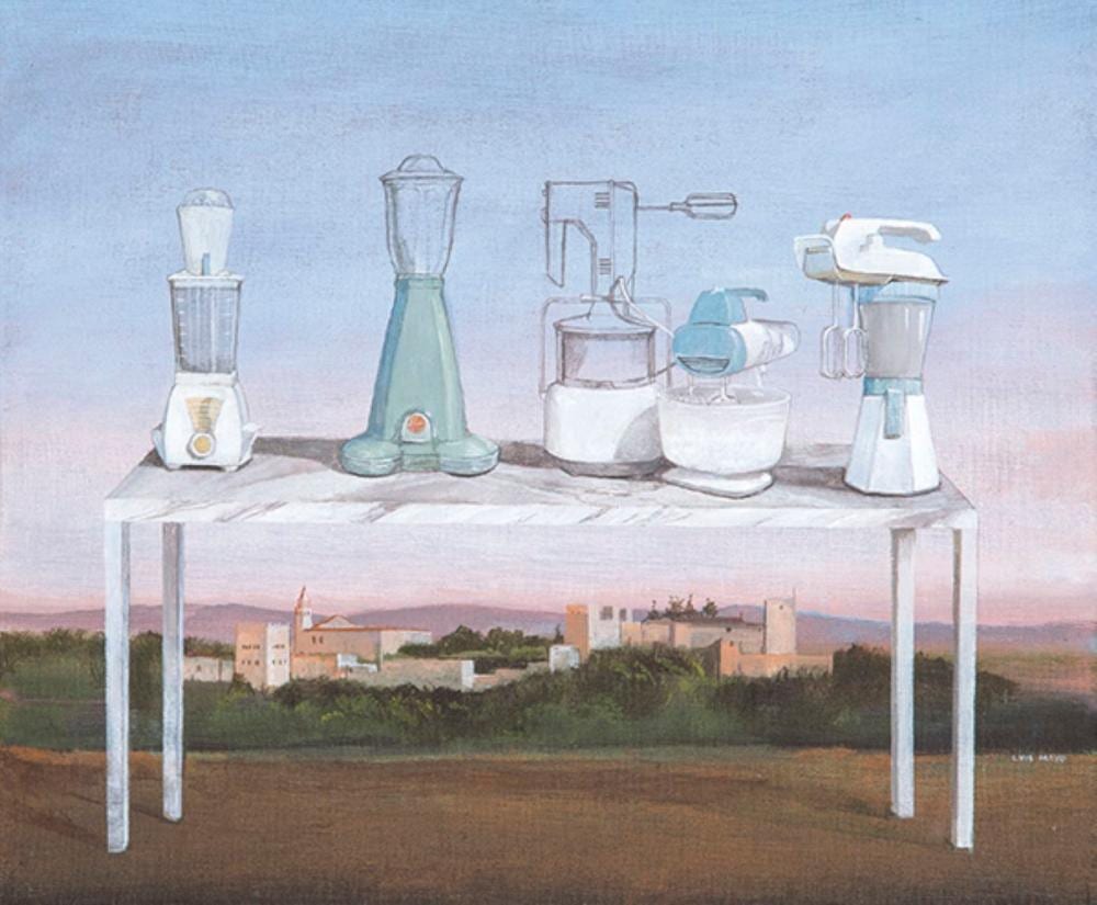 Luis Mayo comparable auction result: luis mayo still life of appliances
