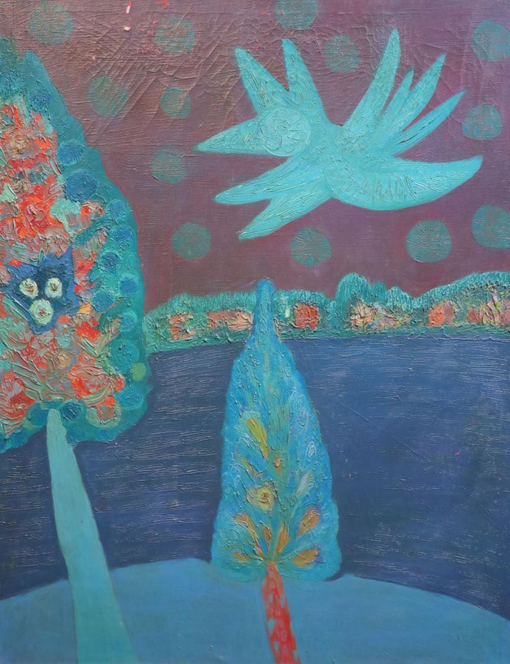 halima nalecz 1917 2008 coastal landscape oil on canvas 90 x 70cm · Gorringes · 2021-06-29 Halima Nalecz comparable auction result: halima nalecz 1917 2008 coastal landscape oil on canvas 90 x 70cm