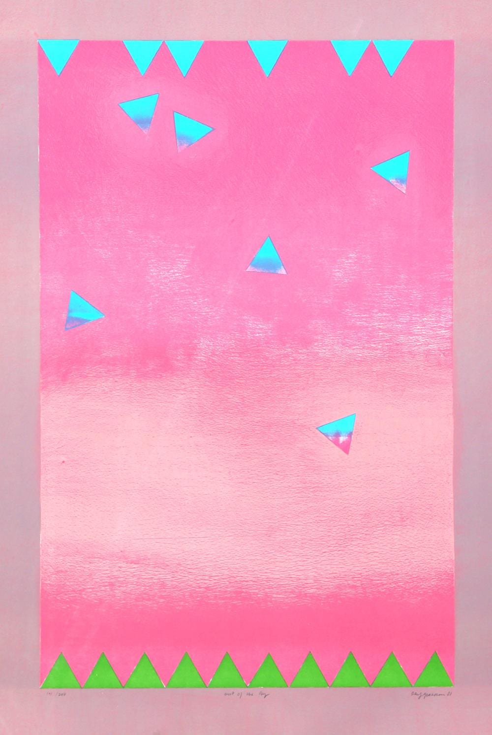 oluf gravesen out of the sky lithograph · RoGallery · 2021-06-30 Oluf Gravesen comparable auction result: oluf gravesen out of the sky lithograph