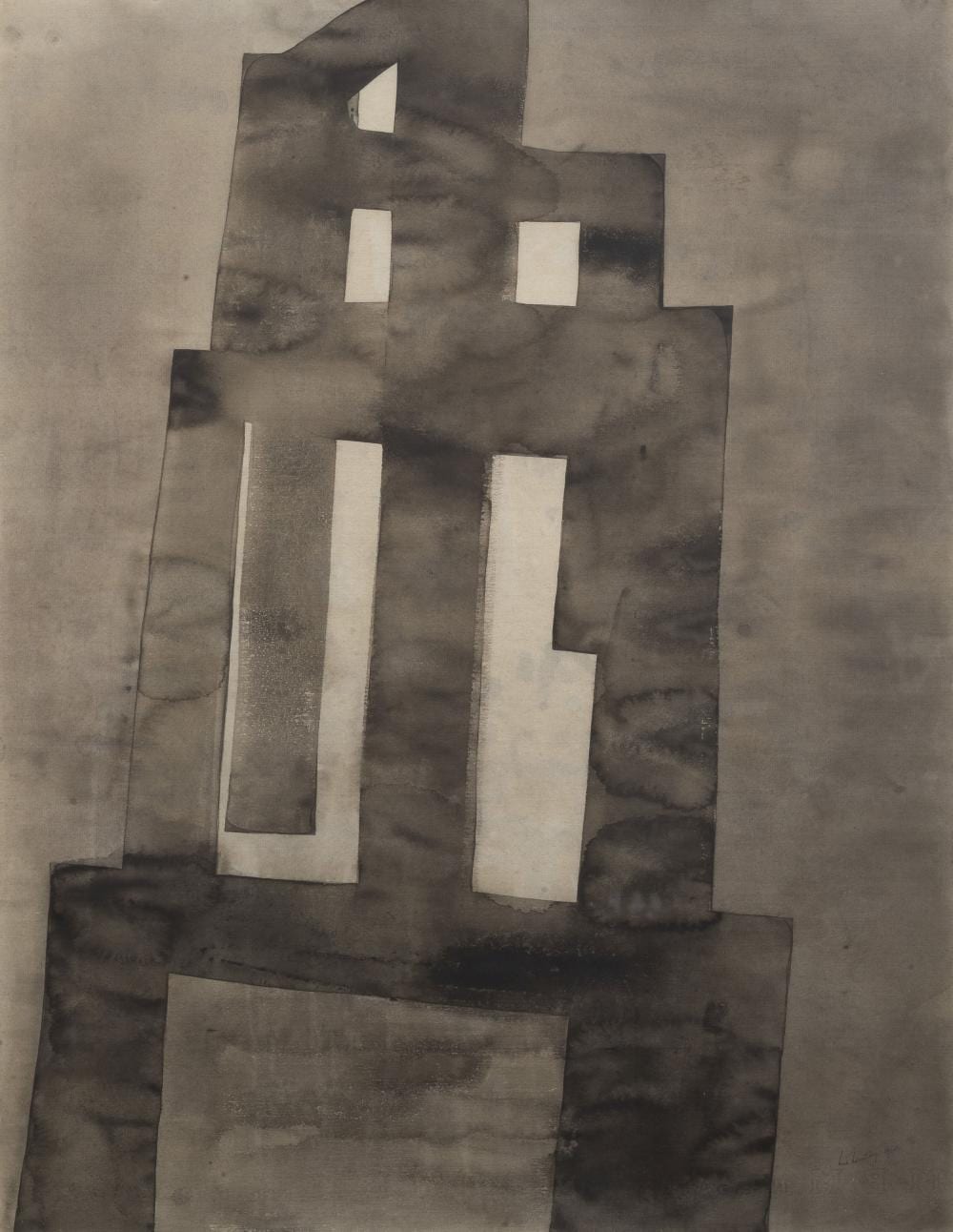 Luc Mondry comparable auction result: luc mondry 1938 1999 sans titre 1968 encre et lavis d encre sur papier