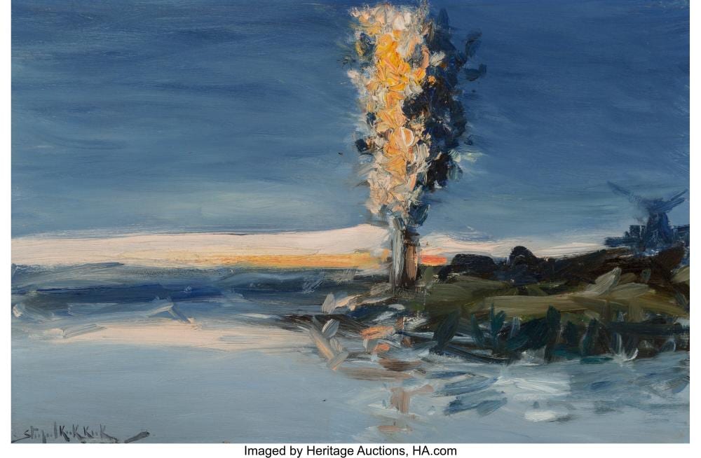 Stephen Robert Koekkoek comparable auction result: stephen robert koekkoek dutch argentinean 1897 1934 landscape oil on board 1