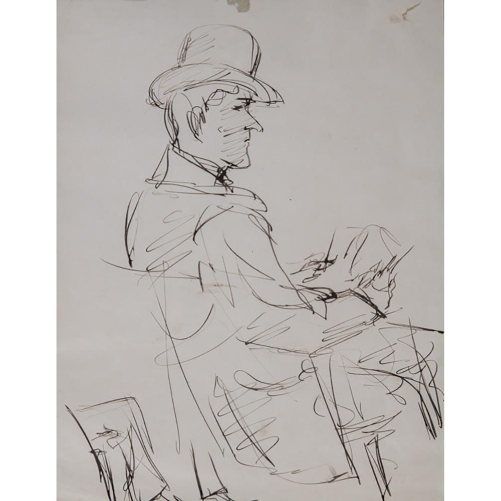 andr dignimont 1891 1965 homme assis au chapeau encre sur papier d chirures ink on paper tears 26 x 19 5 cm 10 1 4 x · Tajan · 2021-07-07 André Dignimont comparable auction result: andr dignimont 1891 1965 homme assis au chapeau encre sur papier d chirures ink on paper tears 26 x 19 5 cm 10 1 4 x