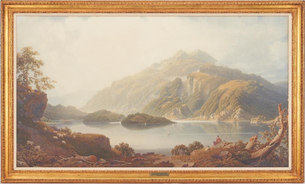 george fennel robson watercolor loch katrine · Case Antiques, Inc. Auctions & Appraisals · 2021-07-24 George Fennel Robson comparable auction result: george fennel robson watercolor loch katrine