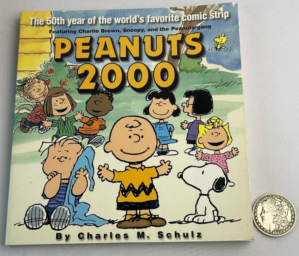 2000 The 50th Year of The World's Favorite Comic Strip: Peanuts 2000 by Charles M. Schulz Illustrated FIRST EDITION sold by One Source Auctions, lot 251 — auction record photograph