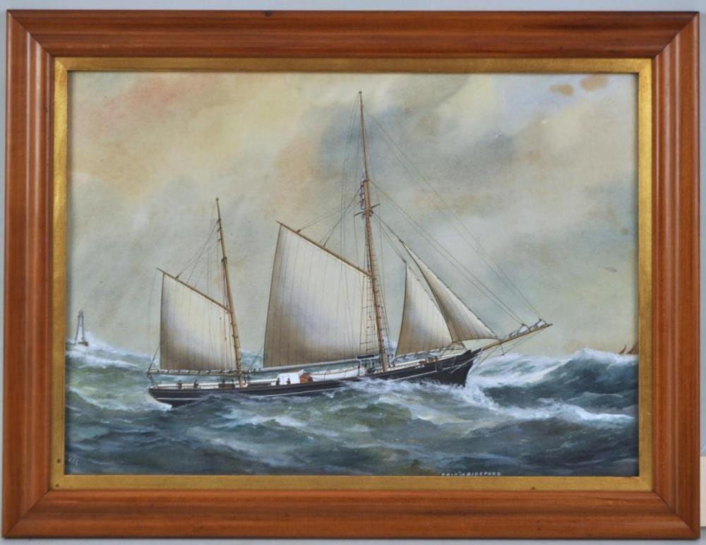 Reuben Chappell comparable auction result: reuben chappell trio biddeford w p
