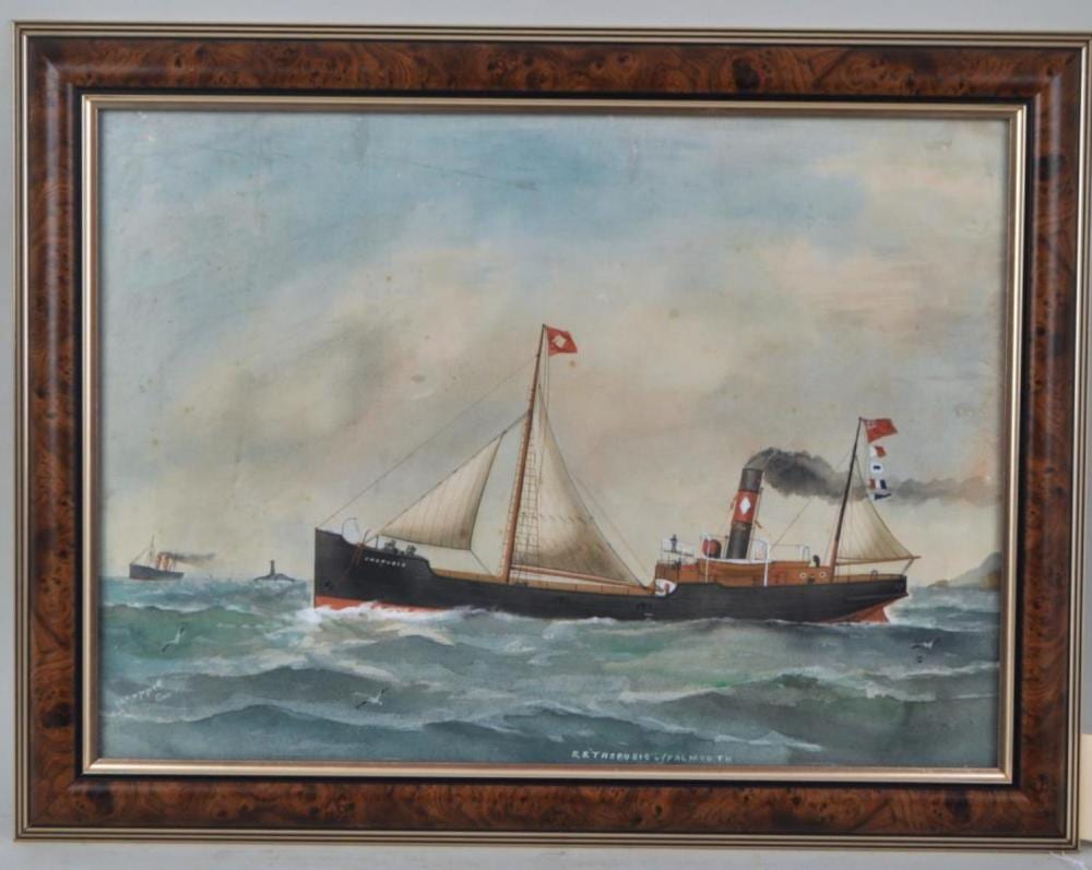 Reuben Chappell comparable auction result: reuben chappell trefusis w p