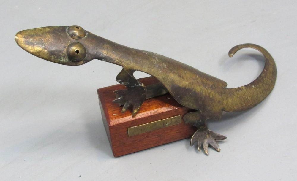Malka Vaginsky comparable auction result: malka vaginsky bezalel artist lizard