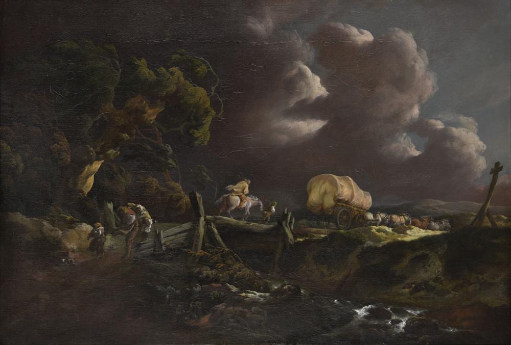 Philippe Jacques de Loutherbourg comparable auction result: philippe jacques de loutherbourg strasbourg 1740 londres 1812