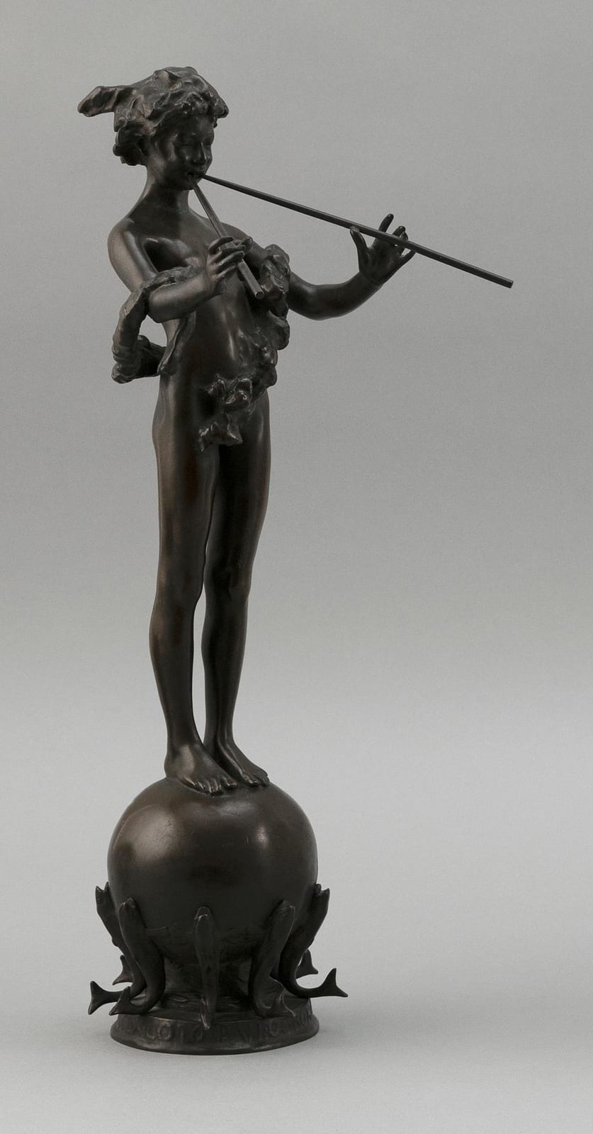 Frederick William McMonnies comparable auction result: frederick w macmonnies new york france 1863 1937 pan of rohallion bronze height 15