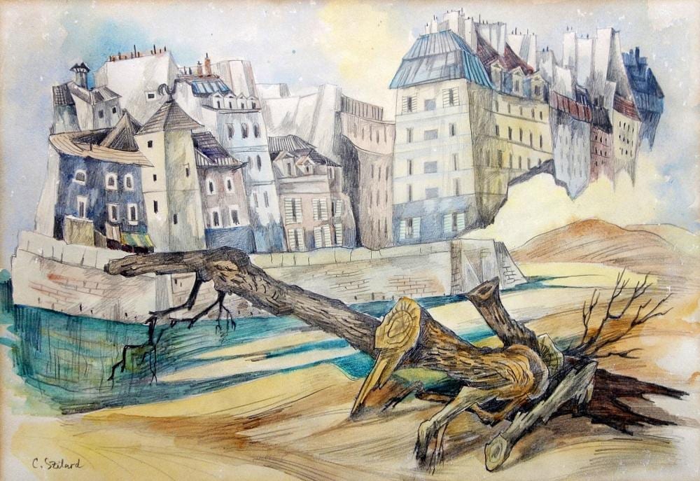 Claire Ritson comparable auction result: claire klara szilard hungarian israeli 1921 2017