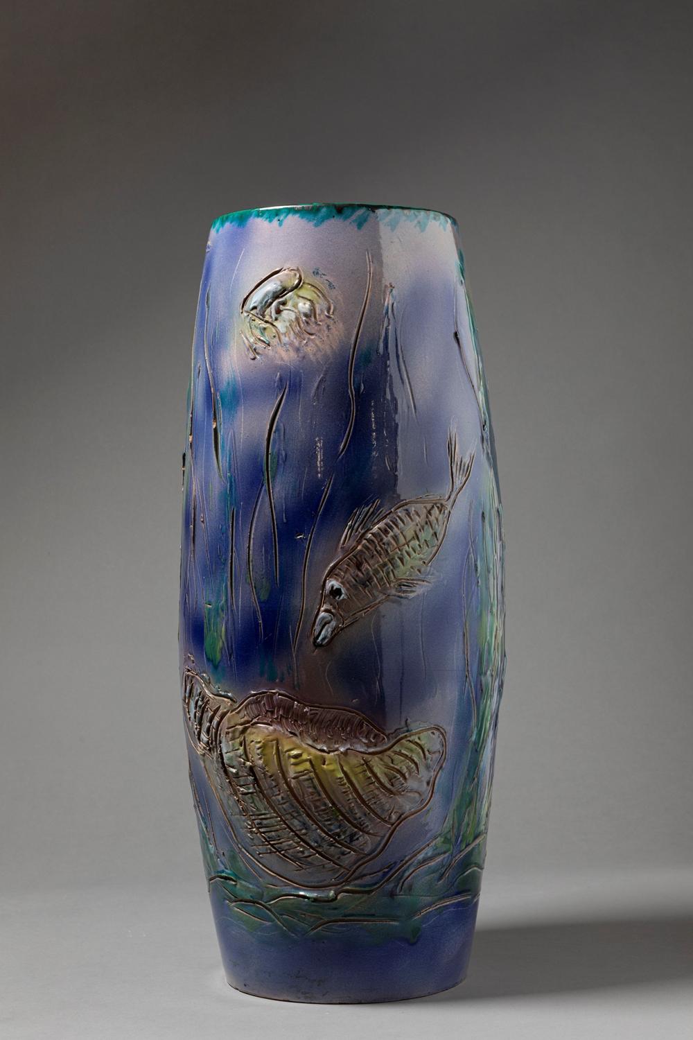 Umberto Ghersi comparable auction result: umberto ghersi large vase