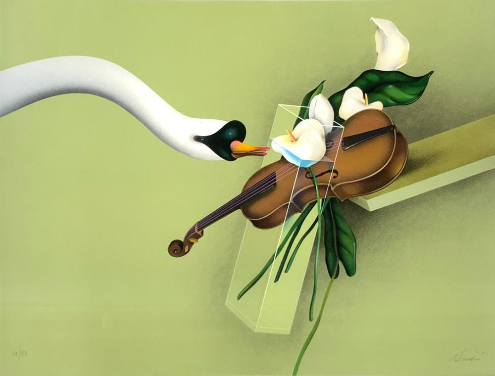 Jean-Paul Donadini comparable auction result: jean paul donadini signed lithograph