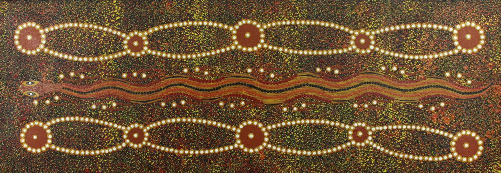 Rosemary Egan Nampijinpa comparable auction result: rosemary egan nampijinpa rainbow serpent