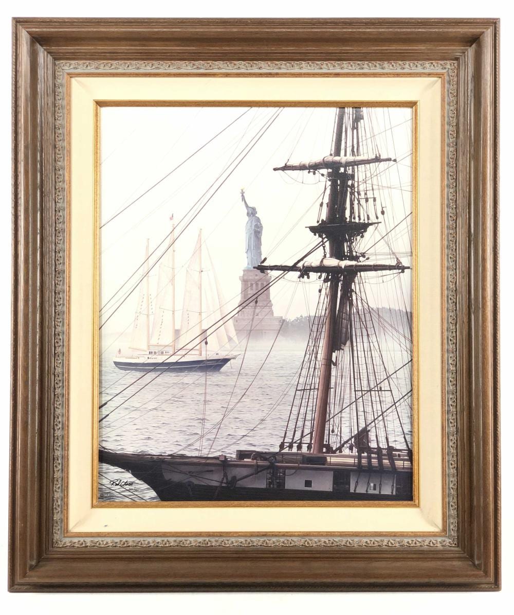 Rod Chase comparable auction result: rod chase the grand lady giclee on canvas