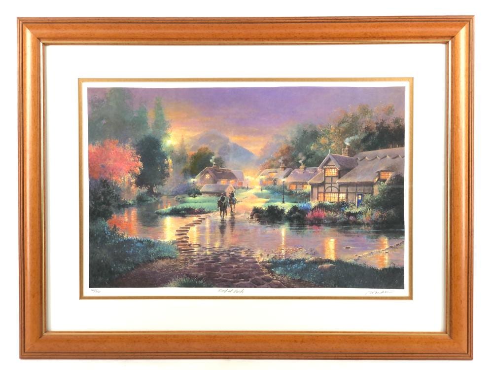 Andrew Warden comparable auction result: andrew warden ford at dusk seriolithograph