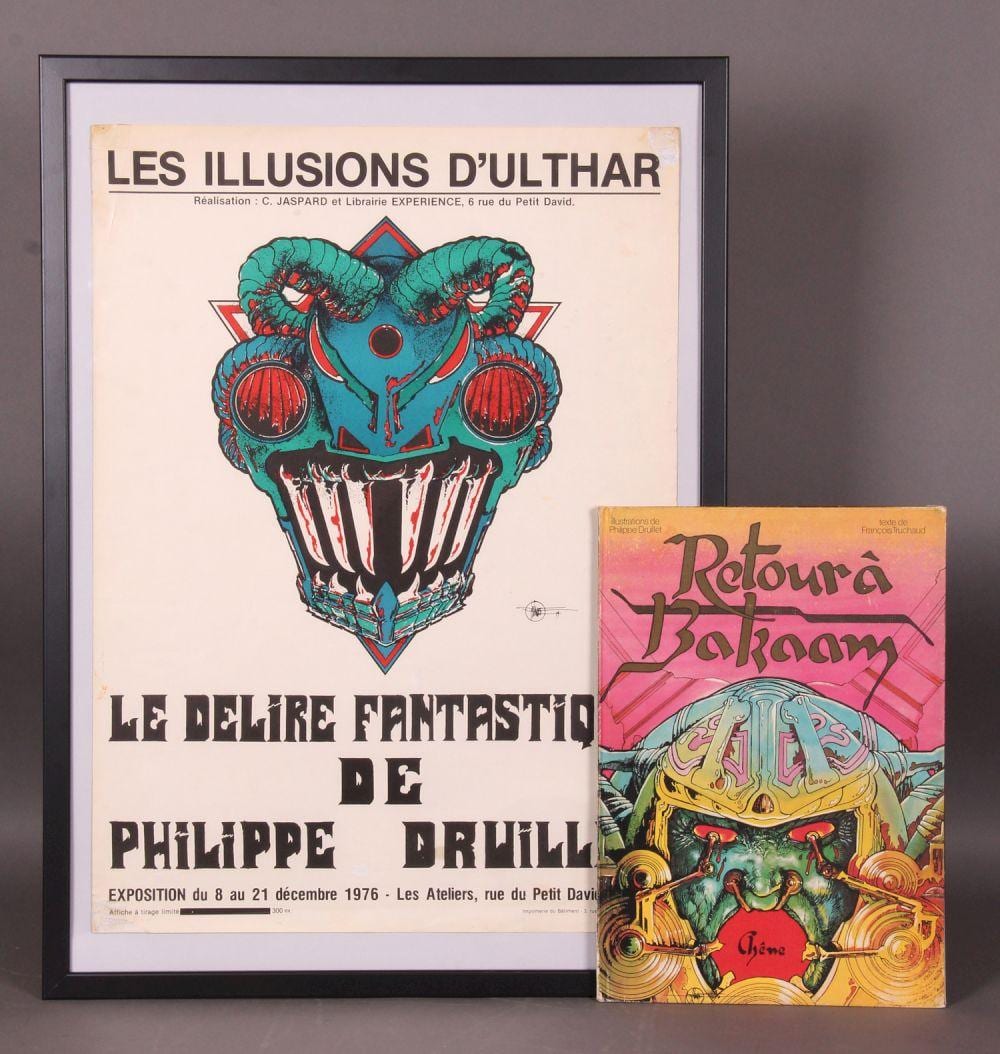 Druillet comparable auction result: druillet philippe retour bakaam ens 2 pi ces