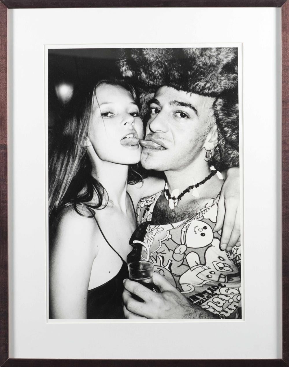 Roxanne Lowit comparable auction result: roxanne lowit 1965 kate moss and john galliano paris 1993
