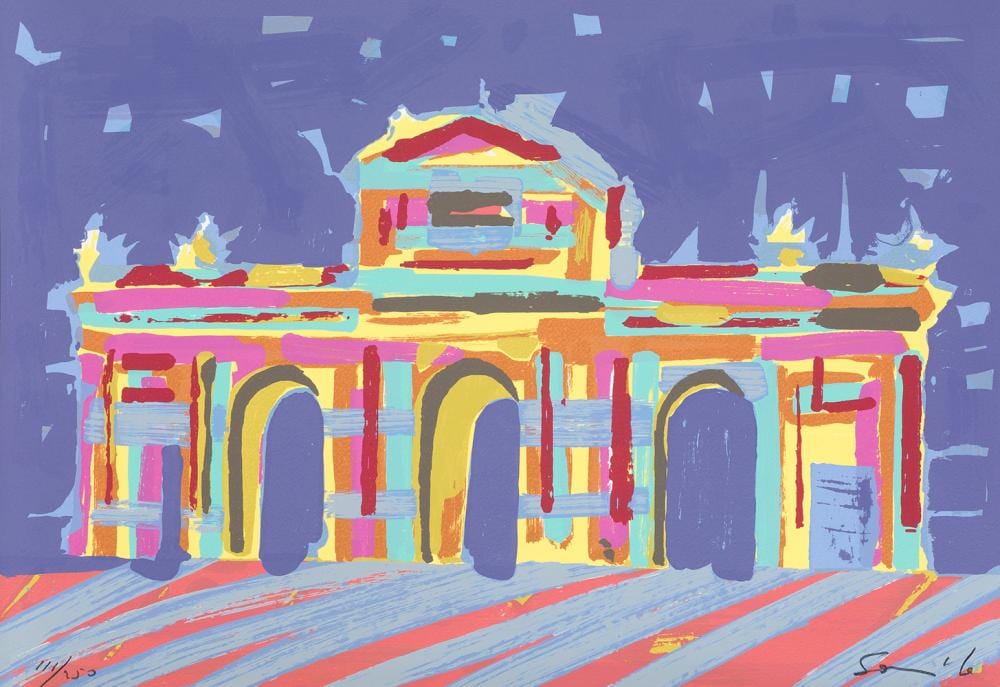 Juan Gomila comparable auction result: juan gomila 1942 alcala gate