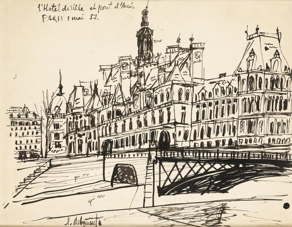 Fernando Delapuente comparable auction result: fernando delapuente 1909 1975 l hotel de ville paris