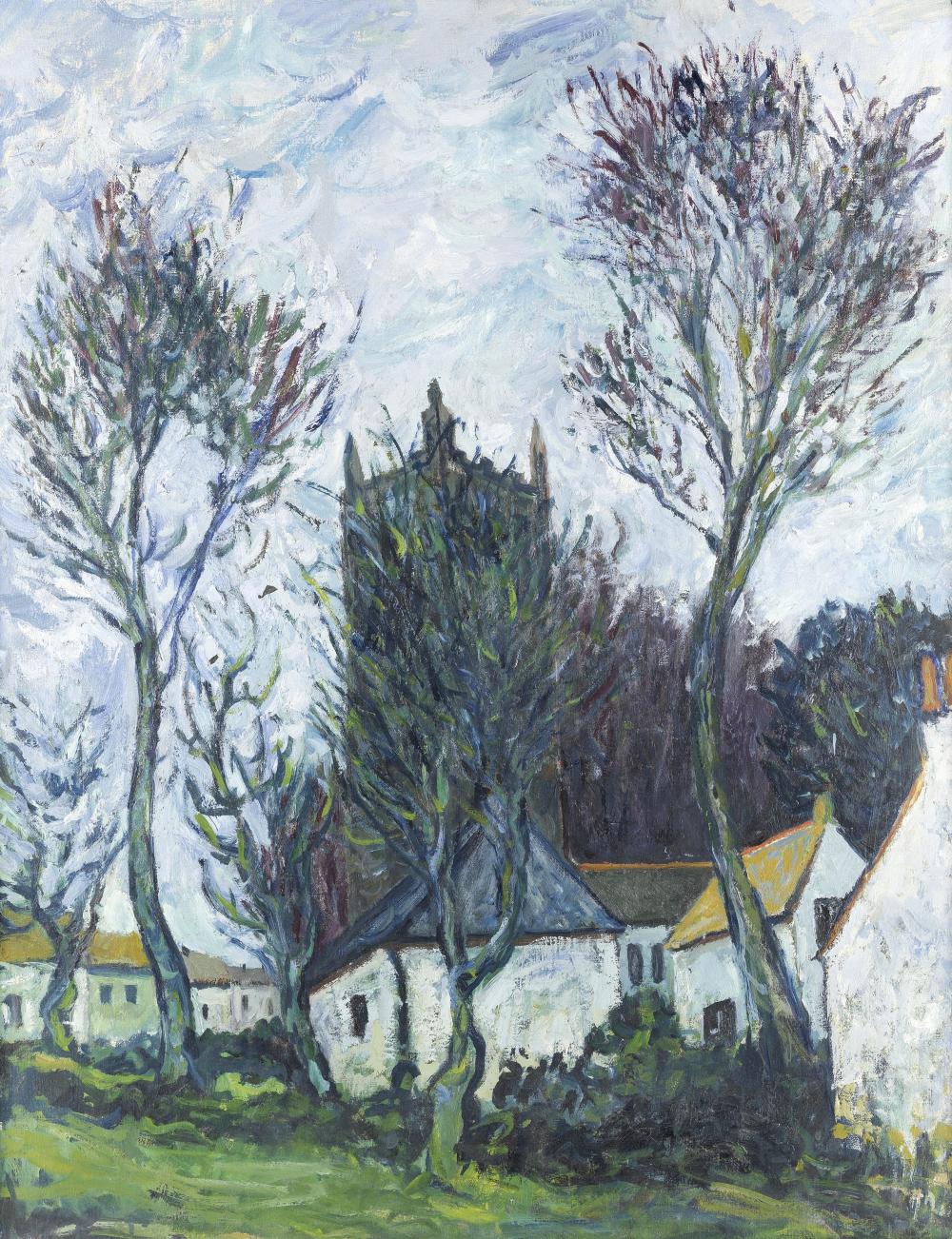 Adrian Ryan comparable auction result: adrian ryan british 1920 1998 paul church near mousehole painted in 1945