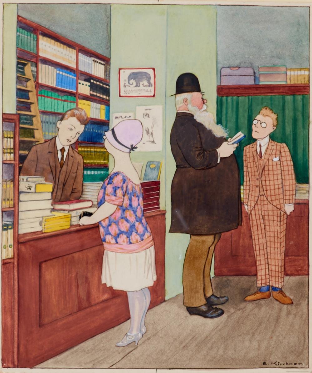 Eugen Kirchner comparable auction result: illustrationsvorlagen meggendorfer bl tter