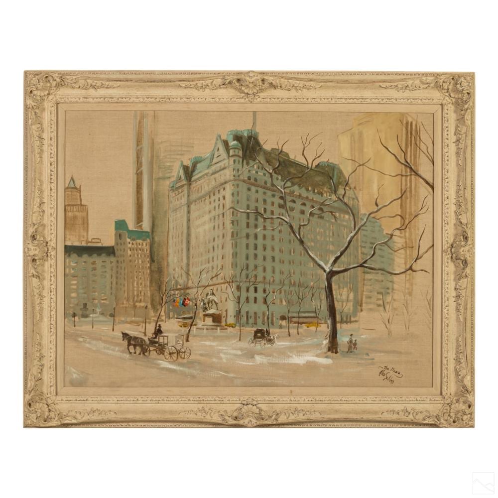 alex schloss 1921 2011 new york landscape painting · Hill Auction Gallery · 2021-07-28 Alex Schloss comparable auction result: alex schloss 1921 2011 new york landscape painting