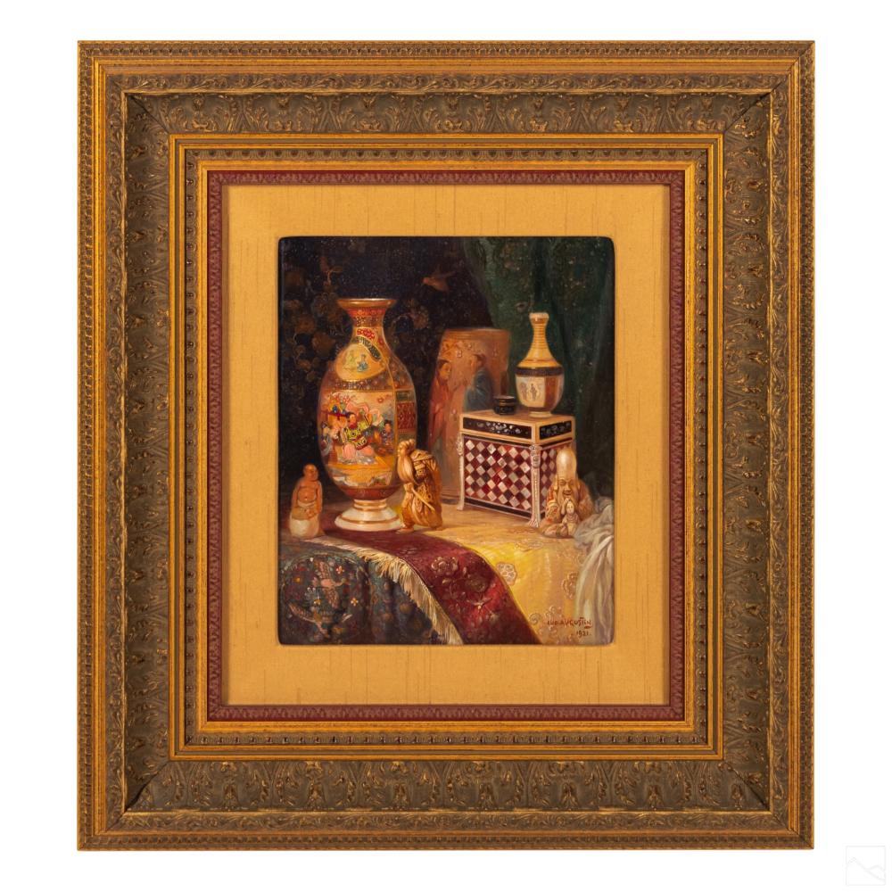 Ludwig Augustin comparable auction result: ludwig augustin 1882 1960 still life oil painting