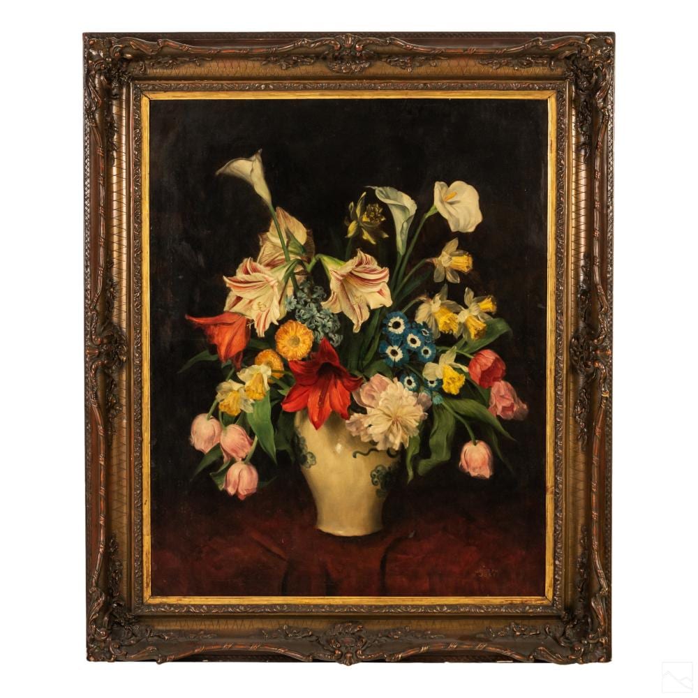 Josef Jost comparable auction result: joseph jost 1888 1969 austrian still life painting