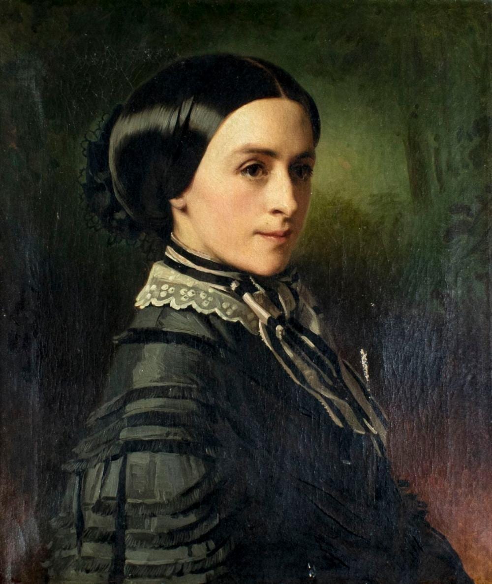 Richard L. Lauchert comparable auction result: richard lauchert german 1823 1868 oil painting antique
