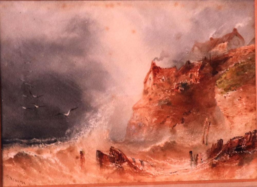 joseph newington carter british 1835 1 · Kinghams Auctioneers · 2021-07-09 Joseph Newington Carter comparable auction result: joseph newington carter british 1835 1