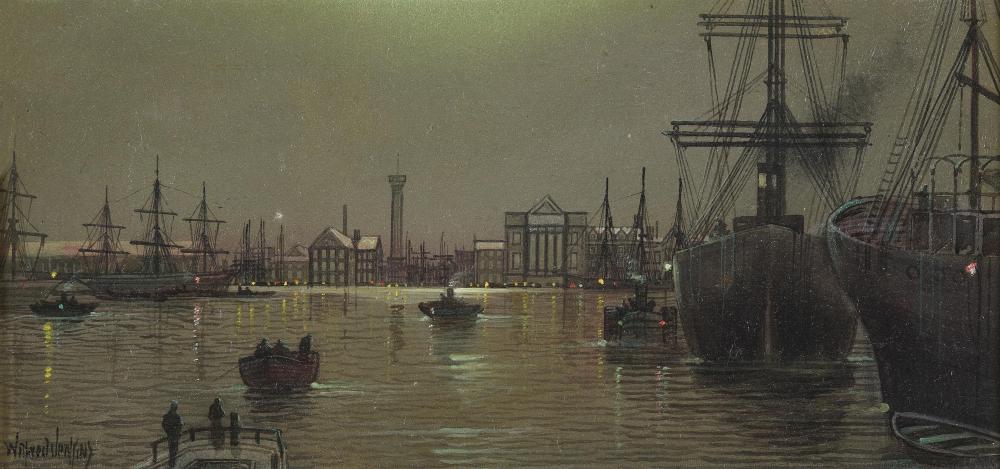 Wilfred Jenkins comparable auction result: wilfred jenkins british 1857 1936 the queen s dock the thames