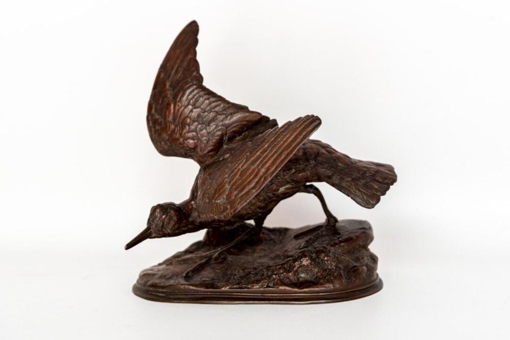 Alexandre Lambert Léonard comparable auction result: alexandre l onard 1821 1877 b casse en bronze patine brune mordor e sign petit tirage fi