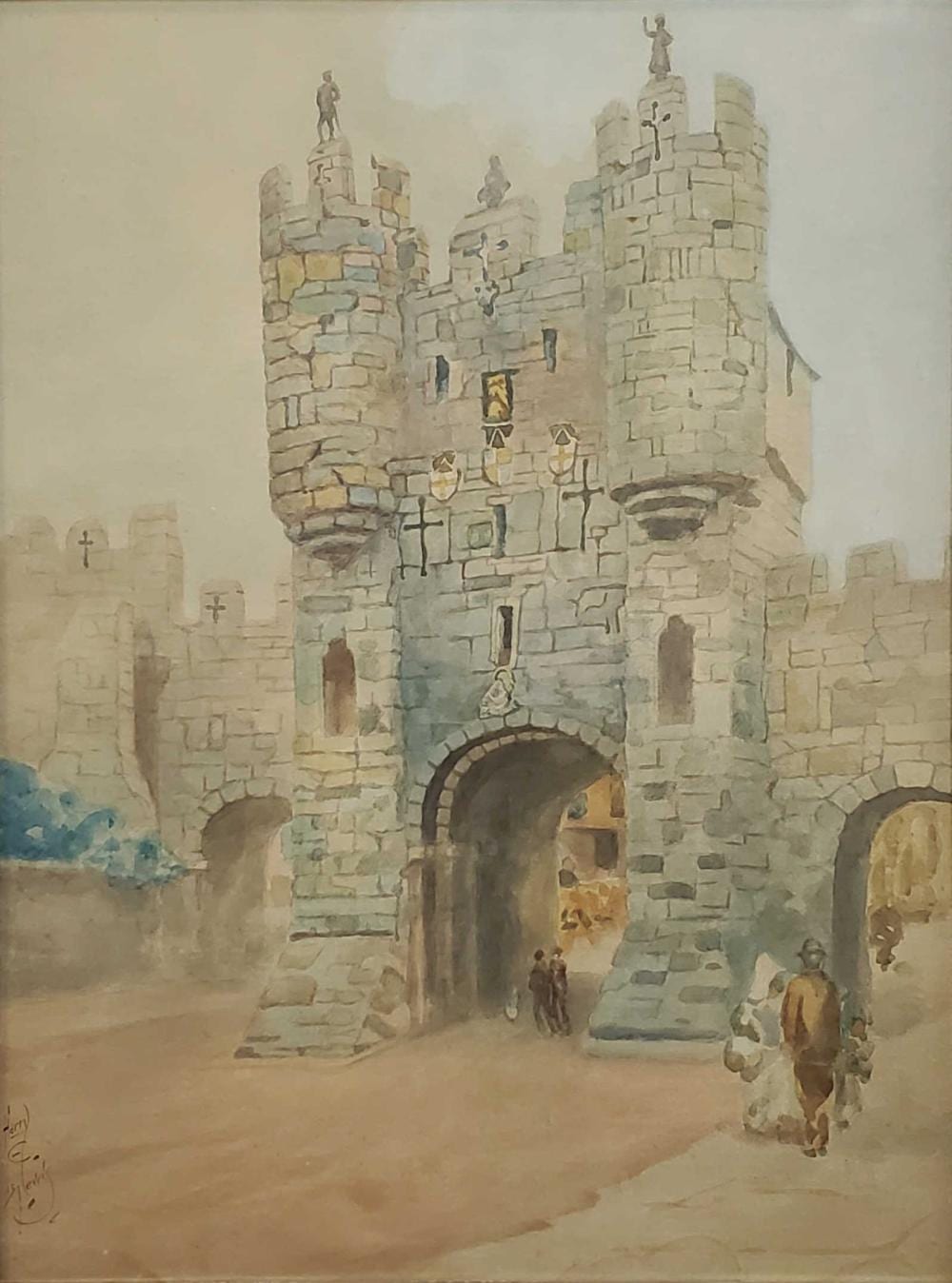 H. Emerson Lewis comparable auction result: emerson lewis 1892 1958 watercolor on paper