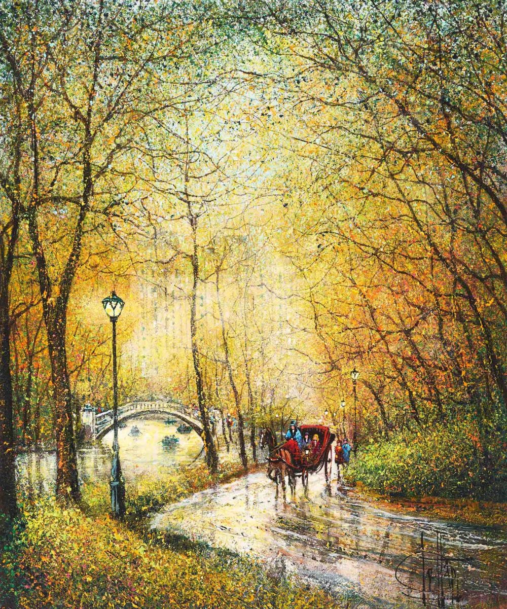 Guy Dessapt comparable auction result: guy dessapt the lake in autumn