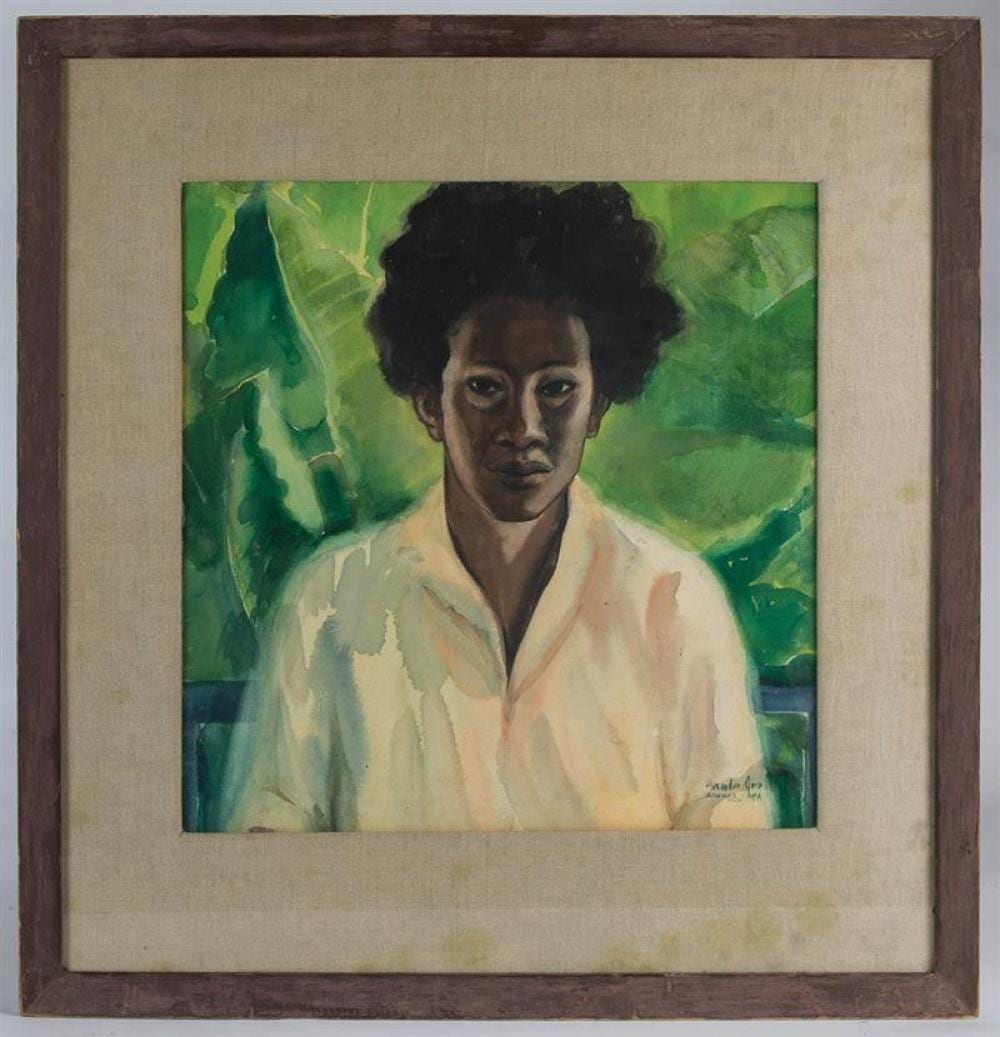 Alexander Geiss comparable auction result: watercolor by alexander geiss