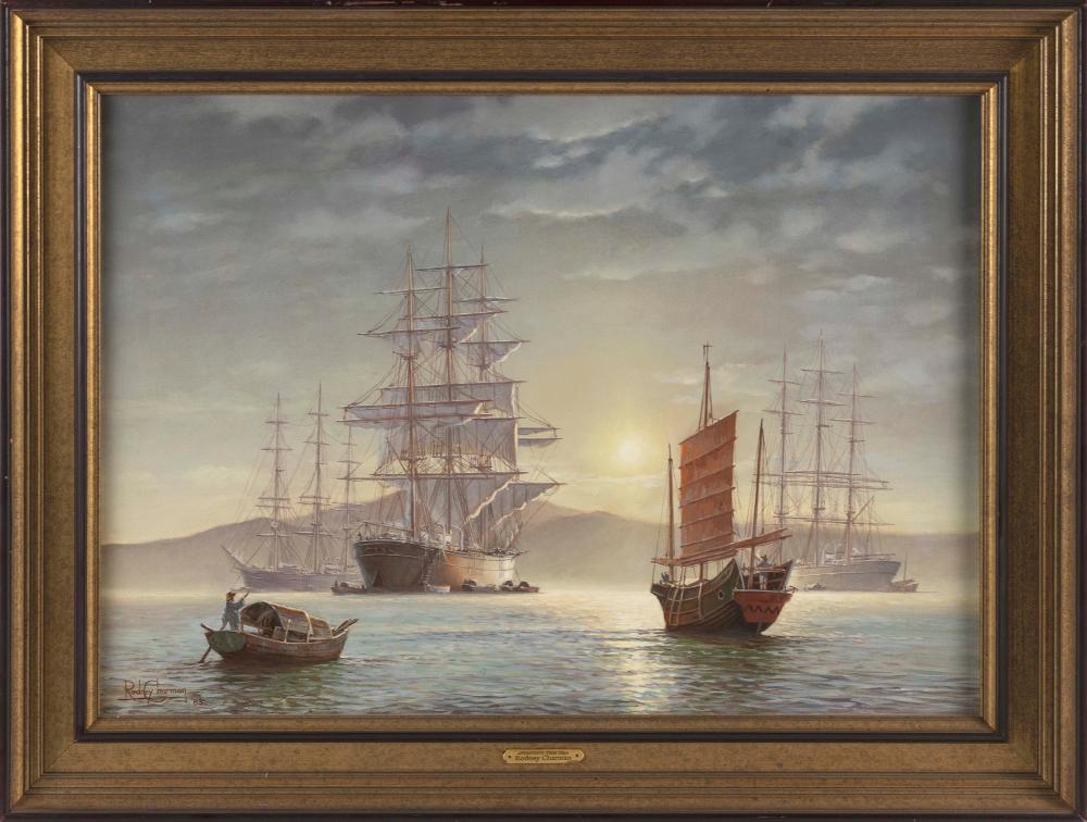 Rodney Charman comparable auction result: rodney charman america united kingdom b 1944 awaiting the tea oil on canvas 20 x 28 framed 25 25 x 33 5