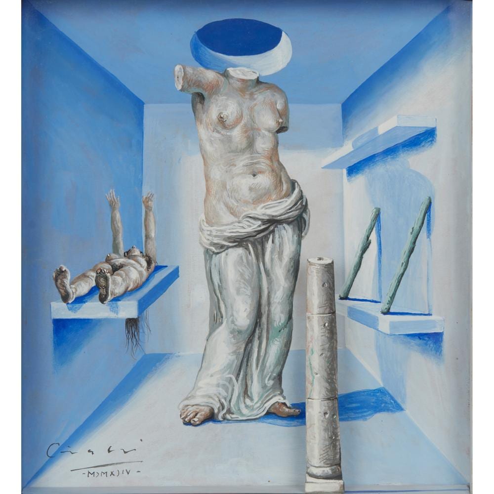 Ricardo Cinalli comparable auction result: ricardo cinalli argentinian 1948 venus 1994