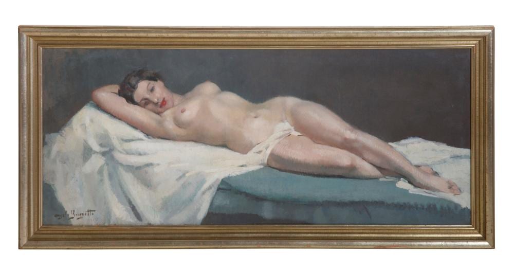 Angelo Giorgetti comparable auction result: angelo giorgetti 1899 1960 oil italy