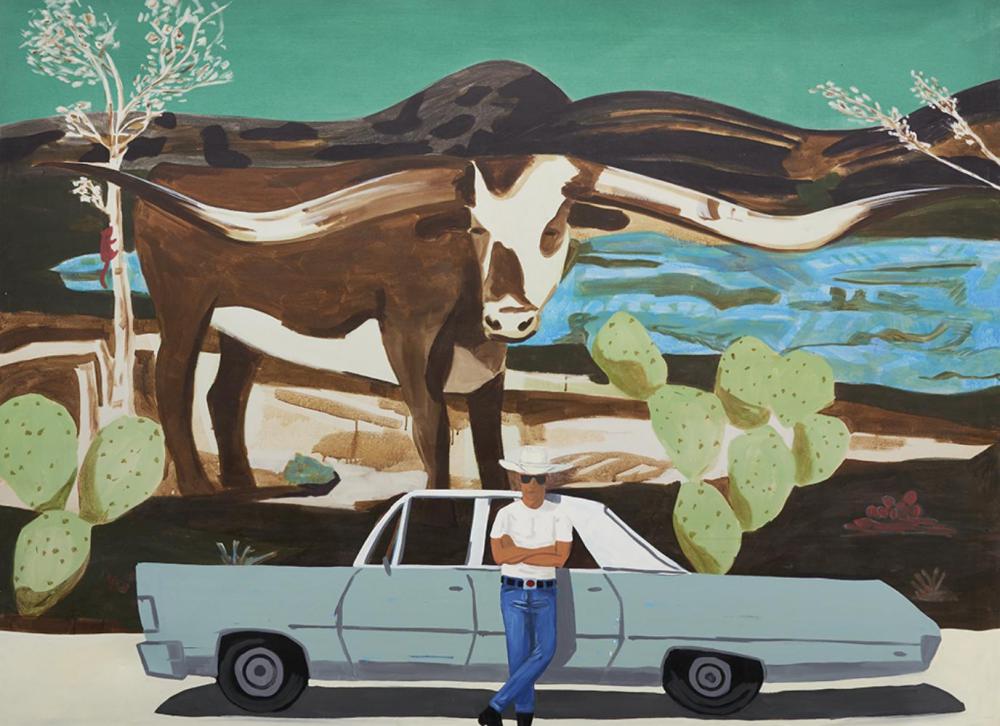 Jon Campbell comparable auction result: jon campbell b 1962