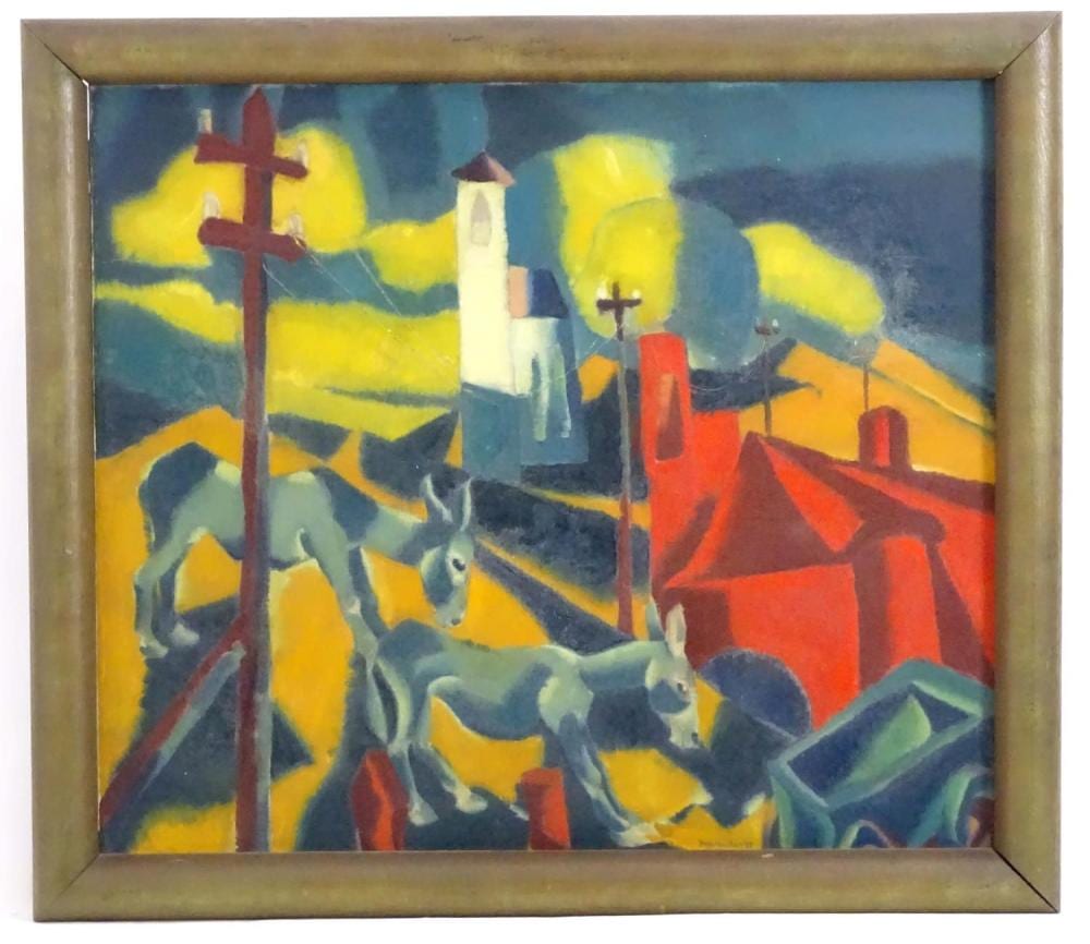 Hugo (1896) Landheer comparable auction result: hugo landheer 1896 1995 dutch school oil on ca