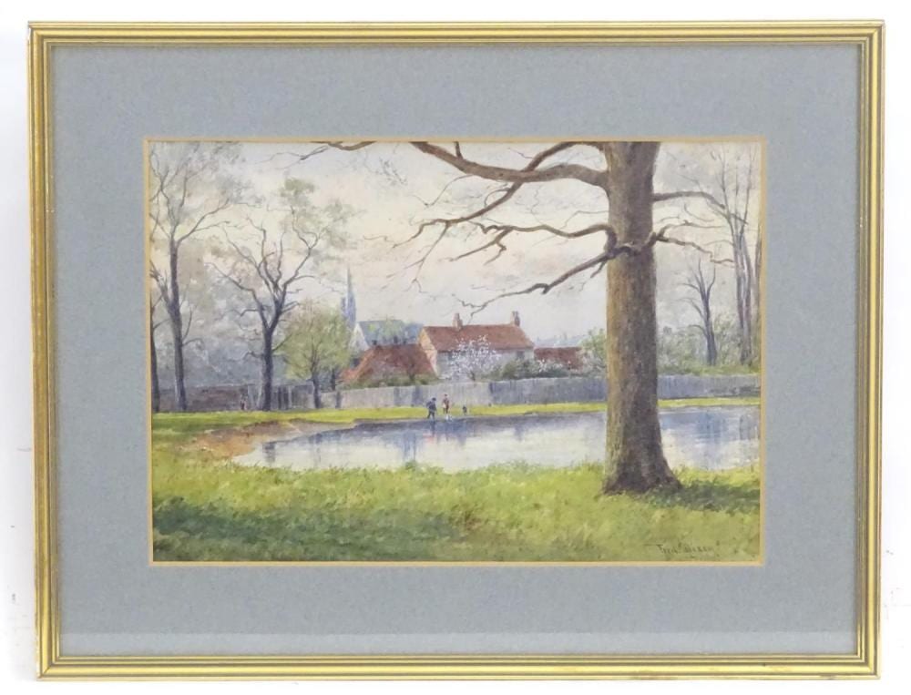 Frederick Charles Dixey comparable auction result: frederick charles dixey act 1877 1920 watercol