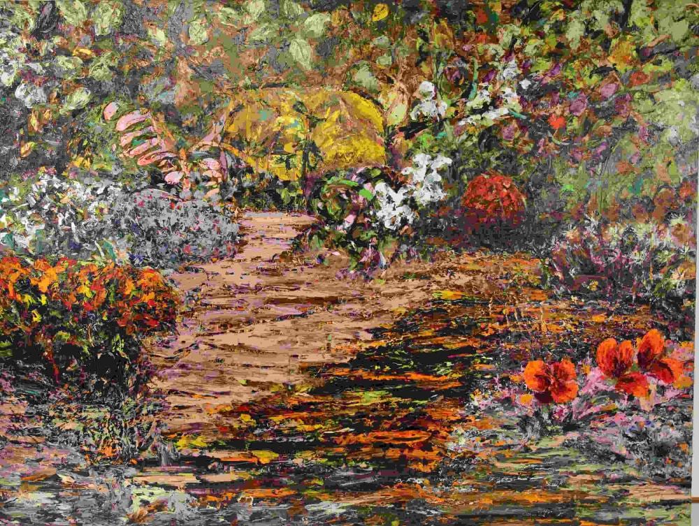 Jim Waid comparable auction result: jim waid usa az b1942 painting afterglow