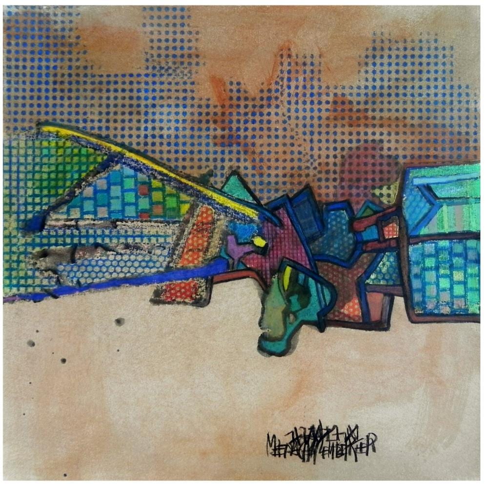 Menachem Lemberger comparable auction result: menachem lemberger israeli 1938 1992