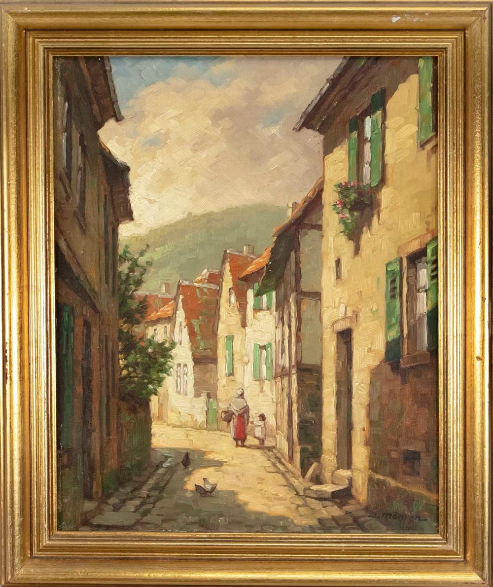 Jean Möhren comparable auction result: jean m hren 1876 painte