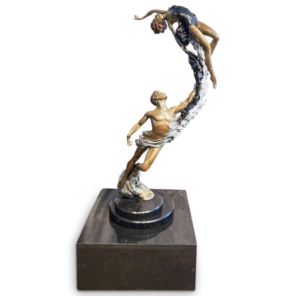 Howard Jason comparable auction result: howard jason beloved figural bronze sculpture