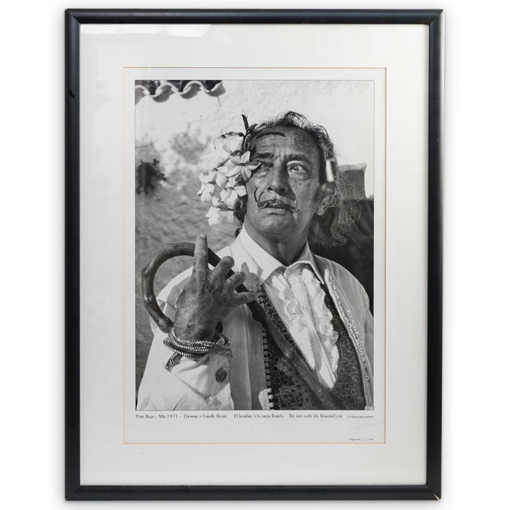 Marc Lacroix comparable auction result: marc lacroix signed salvador dali poster