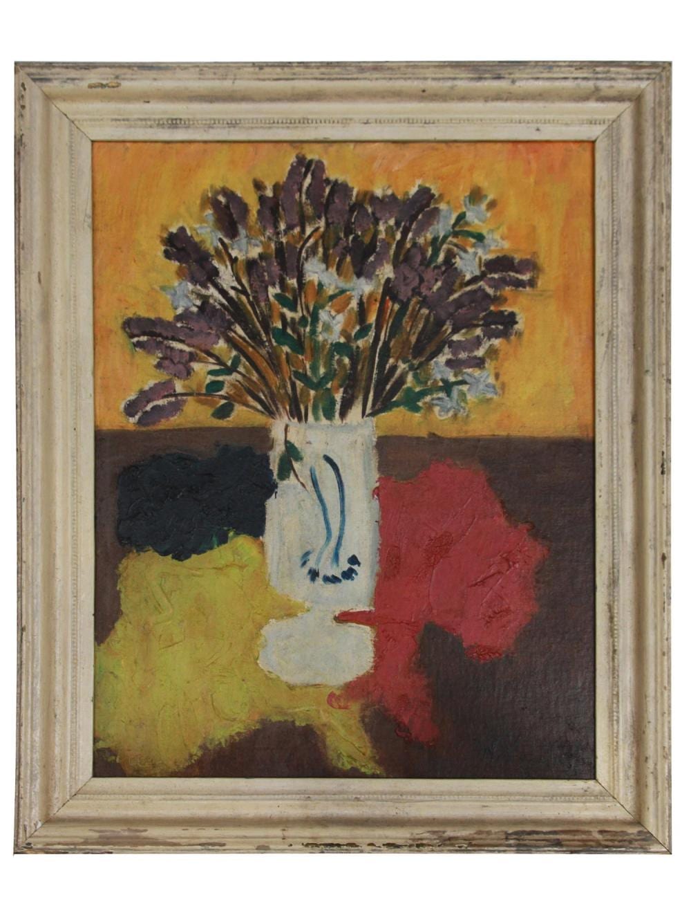 russian oil painting flower by nicholas vasilieff · Antique Arena Inc · 2021-08-14 Nikolaj Ivanovic (1892) Vasil'ev comparable auction result: russian oil painting flower by nicholas vasilieff