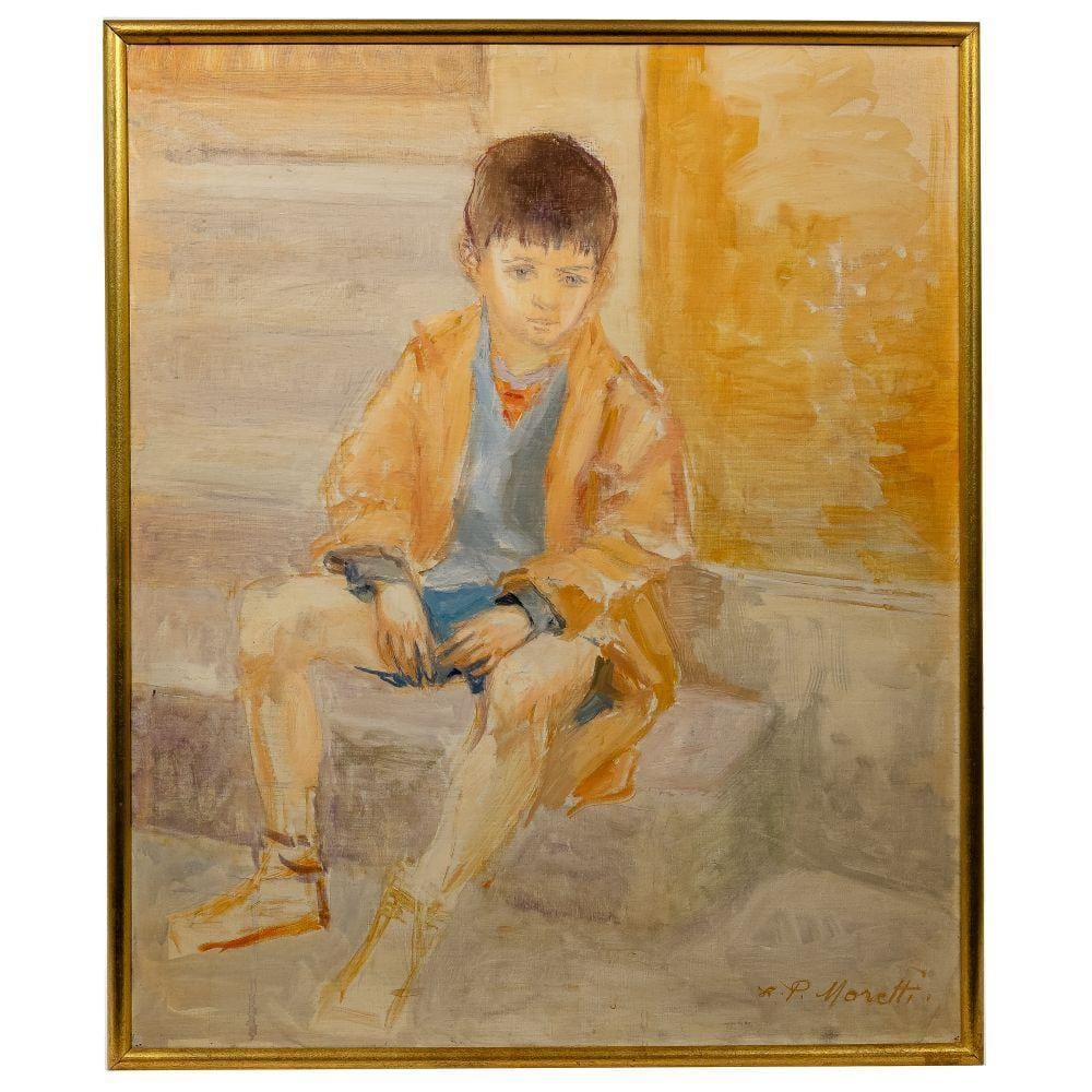 Lucien Philippe Moretti comparable auction result: lucien philippe moretti french 1922 2000 oil on canvas