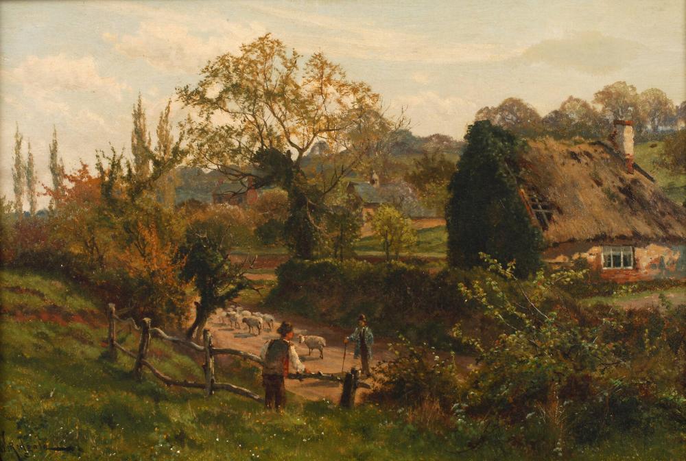 Arthur William Redgate comparable auction result: arthur william redgate dorflandschaft