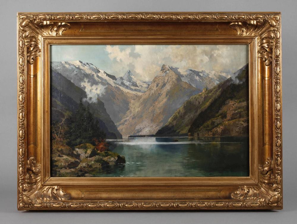 Theodor Guggenberger comparable auction result: theodor guggenberger k nigsseeansicht